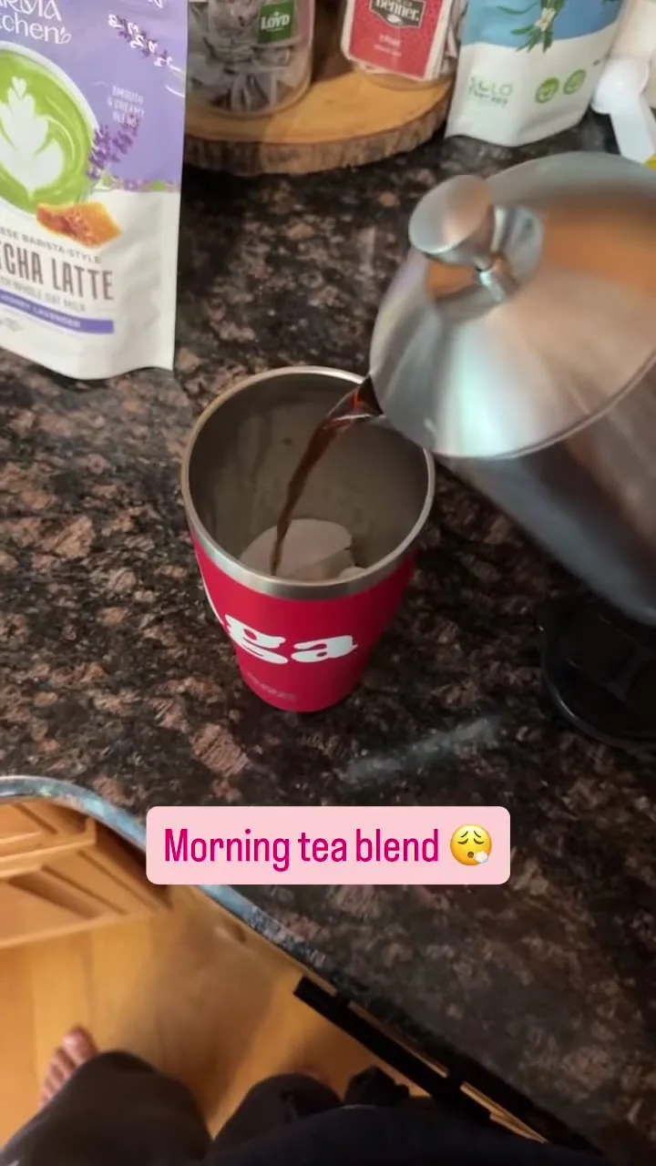Still from a morning tea video